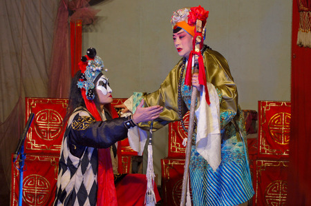 Chinese stage performanceのeditorial素材