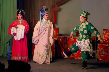 Sichuan stage performance - front of the universeのeditorial素材