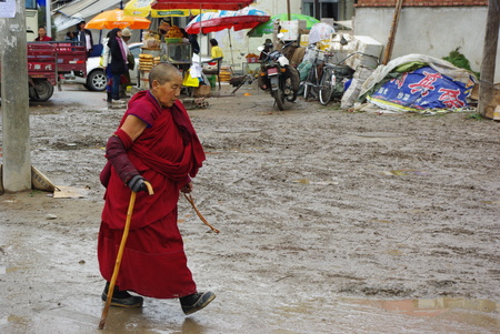 Labrang Monasterylabuleng monkのeditorial素材