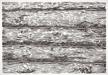 Wooden logs, the background is drawn in a graphic style and converted into a vector format.のイラスト素材