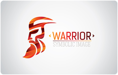 Symbolic picture man's faceのイラスト素材