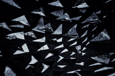 black and white geometric backgroundの写真素材