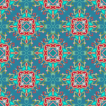 Seamless traditional shading patternの写真素材