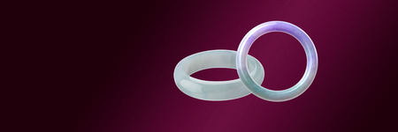 Jade braceletの写真素材