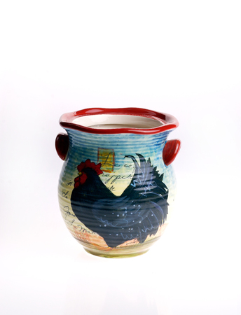 Home decorative porcelain containerの写真素材