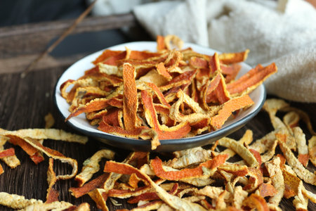 orange peelの写真素材