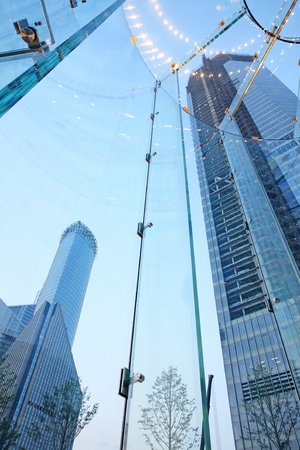 modern building in Shanghaiのeditorial素材
