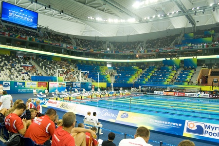 swimming gameのeditorial素材