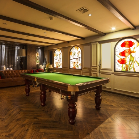 interior of the Italian restaurantのeditorial素材