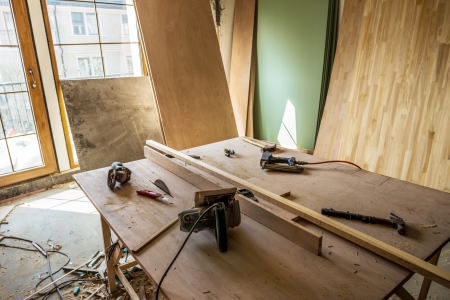 scene of renovationのeditorial素材