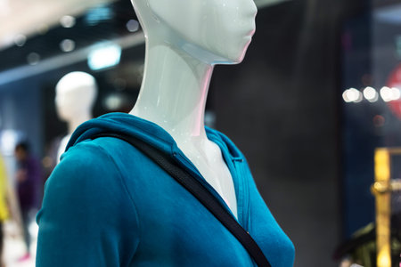 mannequin in shopping mall