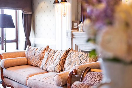 living room interiorのeditorial素材