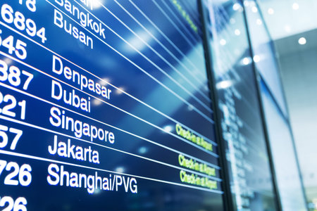 Flight Board のeditorial素材