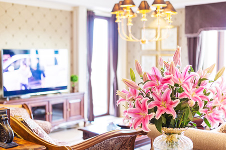 living room interiorのeditorial素材