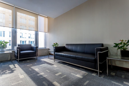 rest room in modern office buildingのeditorial素材