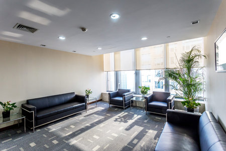 rest room in modern office buildingのeditorial素材