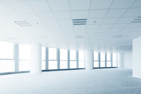 hall of modern office buildingのeditorial素材