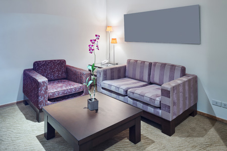 normal living room interiorのeditorial素材