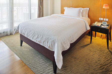 modern bedroom interior のeditorial素材