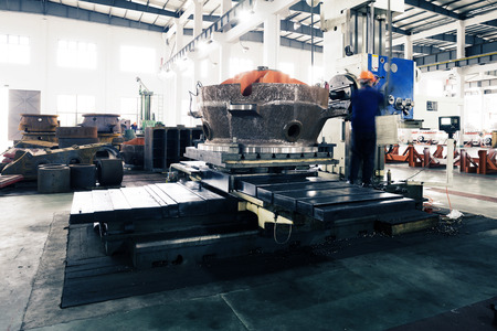 modern mechanism factory interiorのeditorial素材