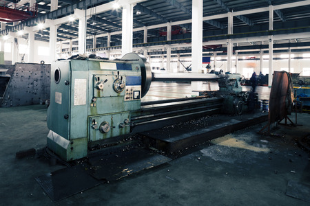 modern mechanism factory interiorのeditorial素材
