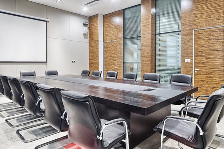 modern office meeting room interiorのeditorial素材