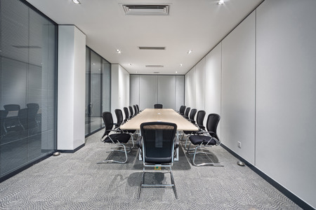 modern office meeting room interiorのeditorial素材