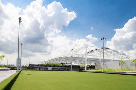 skyline and gym exteriorのeditorial素材