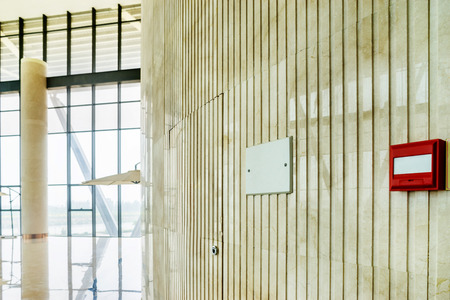 wall of interior space in a exhibition hallのeditorial素材