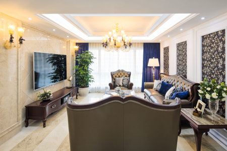 decoration and design of modern living room