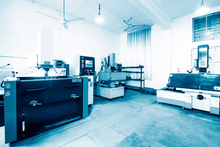 interior of modern manufacturing factoryのeditorial素材