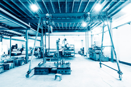interior of modern manufacturing factoryのeditorial素材