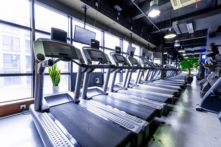 interior of modern gymのeditorial素材
