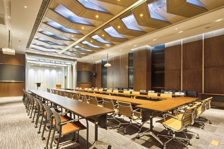 interior of modern meeting roomのeditorial素材