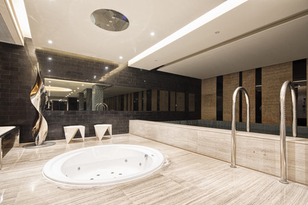 interior of modern bathroomのeditorial素材