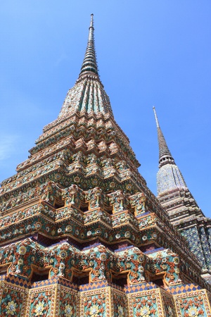 Wat poo is a Buddhist temple in Phra Nakhon district, Bangkok, Thailandの写真素材