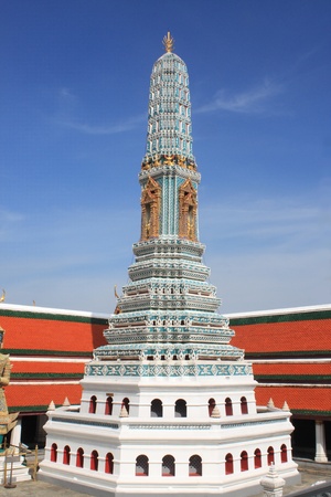 Wat poo is a Buddhist temple in Phra Nakhon district, Bangkok, Thailandの写真素材