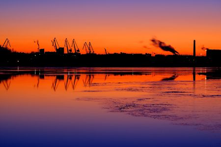 Industrial landscapeの写真素材