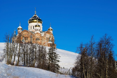 Belogorsky Piously-Nikolaev mans monasteryの写真素材