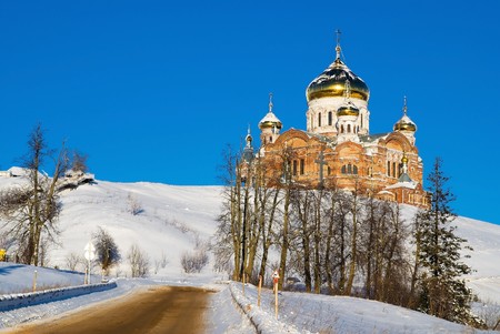 Belogorsky Piously-Nikolaev mans monasteryの写真素材