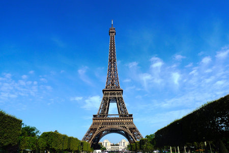Eiffel Tower in Paris, France 