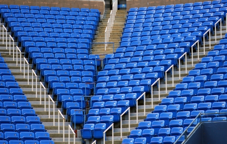 Stadium seatsの写真素材