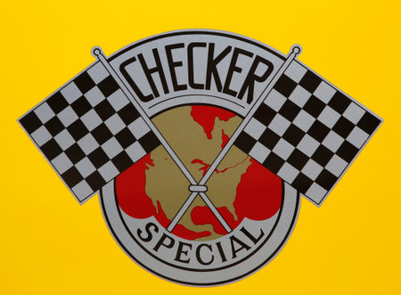 BROOKLYN, NY - NOVEMBER 19 Checker Taxi Cab produced by the Checker Motors Corporation in Brooklyn on November 19, 2013  The Checker remains the most famous taxi cab vehicle in the United States のeditorial素材