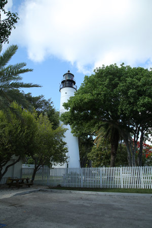 KEY WEST, FLORIDA - MAY 30, 2016: The Key West Light House and Keeper's Quarters Museum located in Key West, Floridaのeditorial素材