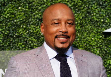 NEW YORK - AUGUST 27, 2018: Daymond John, Business Entrepreneur and Co-star of ABCâs Hit show âShark Tankâ, at the red carpet before 2018 US Open opening night ceremony at National Tennis Center in NYのeditorial素材