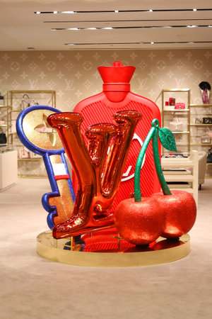 NEW YORK - NOVEMBER 15, 2018: Loius Vuitton store in New York City's Brookfield Place in Manhattan....