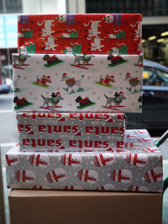 Christmas presents delivered in Manhattan
