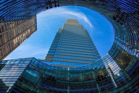 The Bloomberg Tower complex in Midtown Manhattan