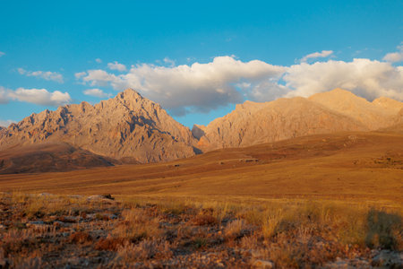 Aladaglar National Park. Turkey. breathtaking mountain landscape. The Anti Taurus Mountains.の写真素材