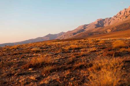 Aladaglar National Park. Turkey. breathtaking mountain landscape. The Anti Taurus Mountains.の写真素材